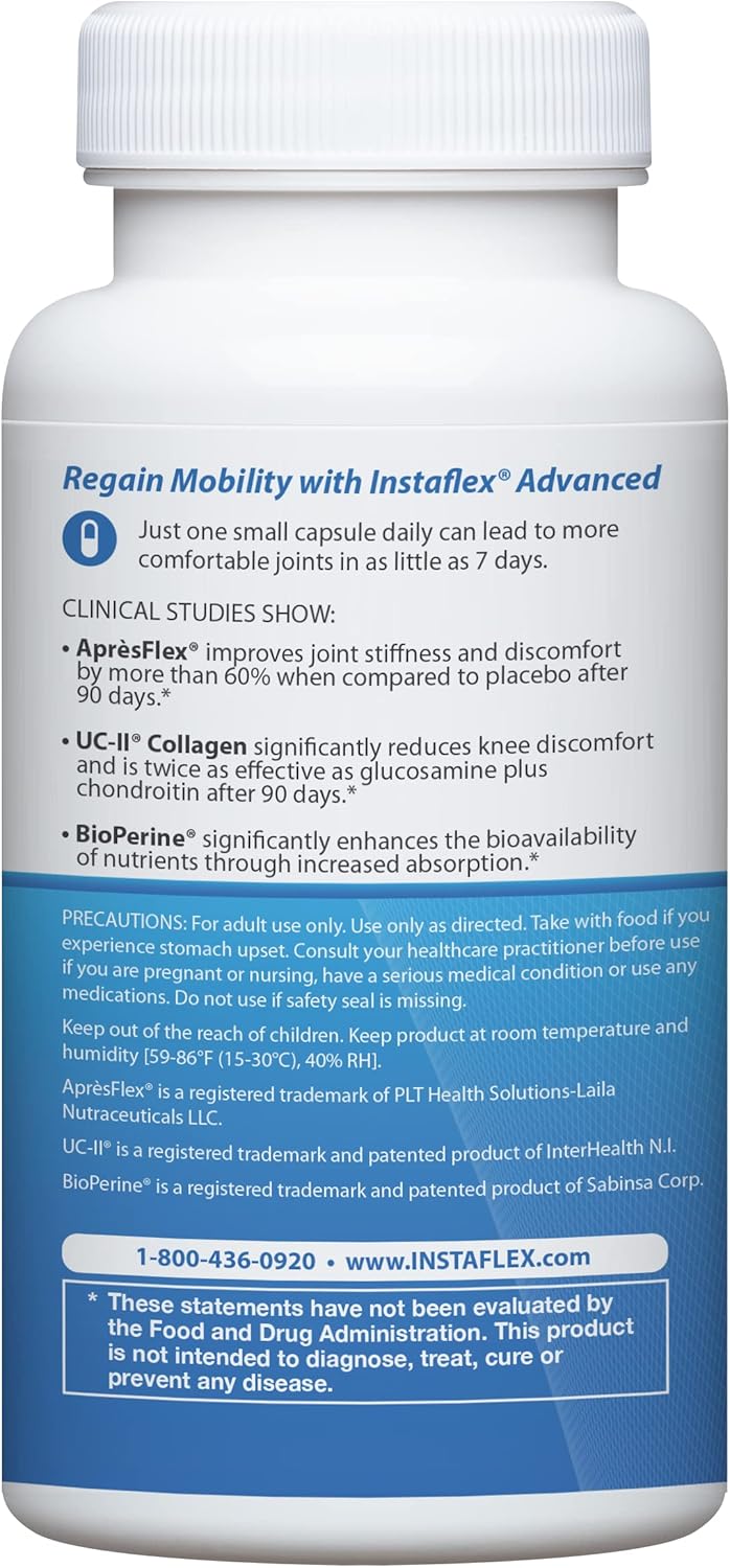Instaflex Advanced Joint Support Supplement - 30 Count